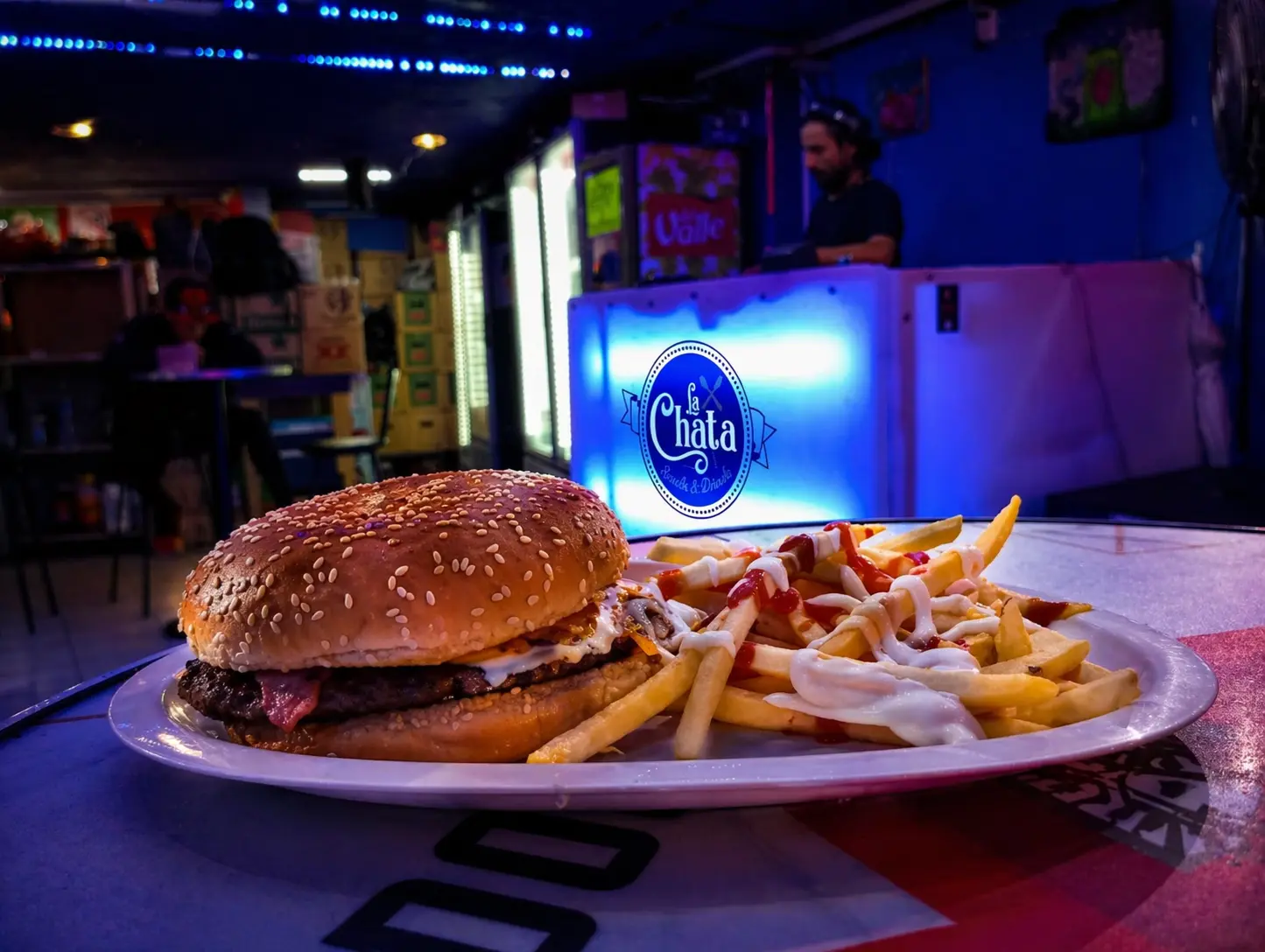 hamburguesa doble queso